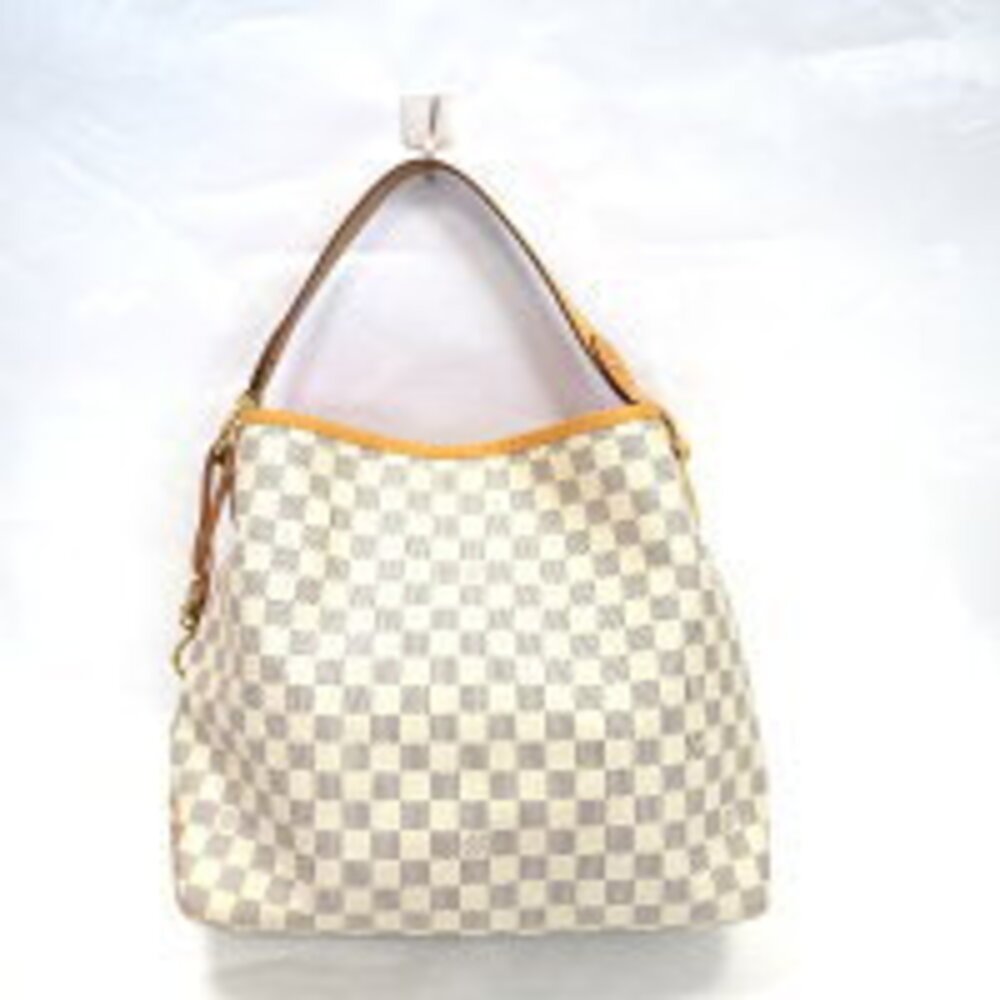 Louis Vuitton Damier Azur White Delightful Shoulder Bag